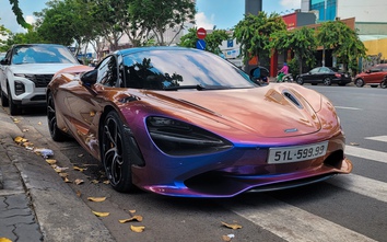 Cận cảnh siêu xe McLaren 750S với biển số độc tại Việt Nam