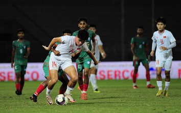 Vòng loại U20 châu Á: Thắng đậm Bangladesh, U20 Việt Nam vẫn mất ngôi đầu bảng