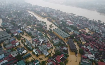 Dừng chạy tàu khách Hà Nội - Lào Cai do mưa lũ lớn tại Yên Bái