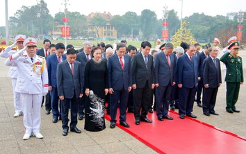 Lãnh đạo Đảng, Nhà nước vào Lăng viếng Chủ tịch Hồ Chí Minh