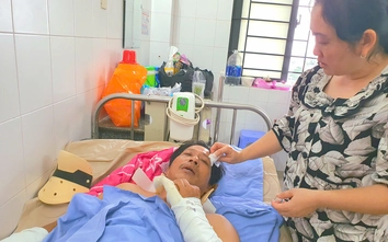 Vợ nghèo chạy vạy cứu chồng sau tai nạn