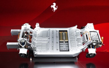 Ferrari hé lộ công nghệ trên mẫu xe điện đầu tiên