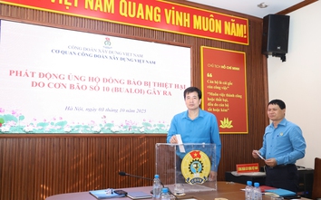 Hơn 1,2 tỷ đồng nghĩa tình từ ngành Xây dựng hướng về vùng bão lũ