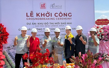 Cao Lê Land Concept khởi công gói thầu cảnh quan cây xanh tại Dự án Khu đô thị mới Sao Mai