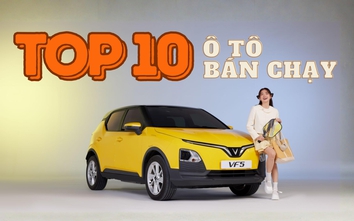 TOP 10 ô tô bán chạy tháng 9/2025