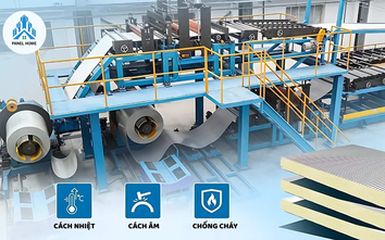 Panel Home Vina phát triển tấm panel cách nhiệt, chống cháy cho công trình hiện đại