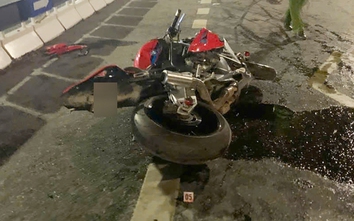 Thông tin mới vụ cô gái đứt lìa chân sau va chạm mô tô phân khối lớn ở Hà Nội