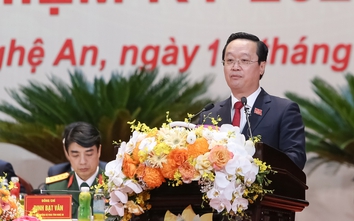 Ông Nguyễn Đức Trung tái đắc cử Bí thư Tỉnh ủy Nghệ An