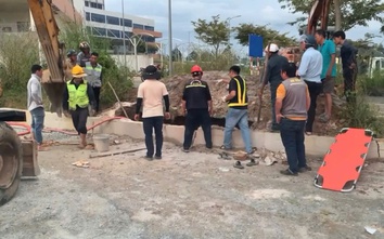 TP.HCM: Thi công dưới hố công trình, nam công nhân bị đất vùi tử vong