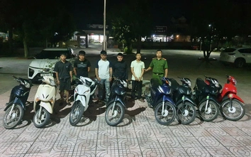 Nghệ An: Bắt giữ nhóm 5 đối tượng trộm cắp xe máy