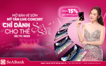 Khách hàng SeABank có cơ hội săn vé miễn phí Mỹ Tâm Live Concert 2025