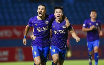 V-League: Đỗ Hoàng Hên “mở tài khoản”, Hà Nội thắng kịch tính Becamex TP. Hồ Chí Minh