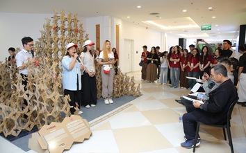 Liên hoan Sinh viên Nội thất lần thứ II: Sáng tạo không gian từ bìa các-tông