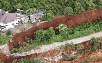 Vụ lở đất ở Gia Lai: Do "tai biến địa chất", tiếp tục lan rộng