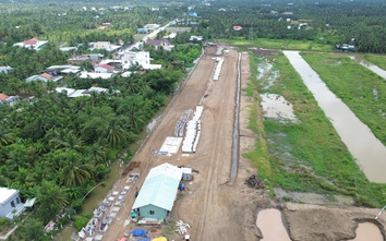 Đồng Tháp: Đẩy nhanh thi công khu tái định cư cầu Rạch Miễu 2