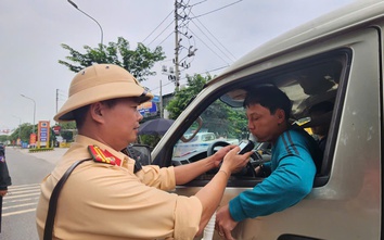 Phú Thọ: Xử phạt 2.251 trường hợp vi phạm nồng độ cồn trong 12 ngày ra quân
