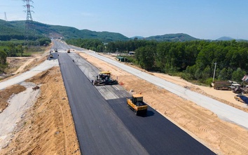 Người dân căng dây cản trở, nhà thầu thi công cao tốc Quảng Ngãi - Hoài Nhơn gặp khó