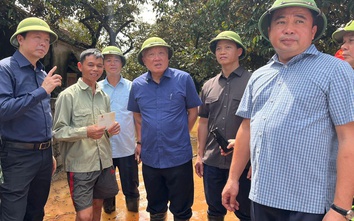 Phó Thủ tướng Thường trực Nguyễn Hòa Bình kiểm tra, chỉ đạo khắc phục mưa lũ tại Bắc Ninh