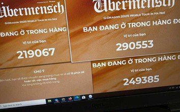 Vé concert G-DRAGON 2025 WORLD TOUR [Übermensch] IN HANOI “bốc hơi” cả 3 ngày mở bán