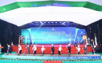 Hà Nội chính thức khởi công tuyến đường sắt đô thị số 2 Nam Thăng Long - Trần Hưng Đạo