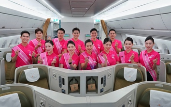 Chuyến bay sắc hồng lan tỏa thông điệp bình đẳng giới