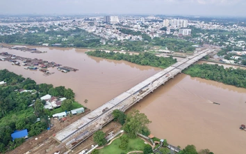 Đồng Nai: Cầu và đường xuyên phường Trấn Biên đua tiến độ từng giờ