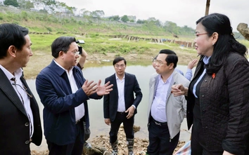 Phú Thọ: Đoàn công tác của Quốc hội khảo sát thực tế sự cố cầu Sông Lô