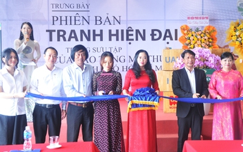 "Phiên bản tranh hiện đại" tạo không gian mở giúp sinh viên Cần Thơ tiếp cận nghệ thuật