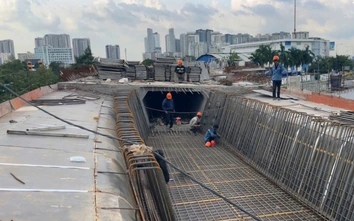 Nhà thầu đua tiến độ thi công nút giao An Phú