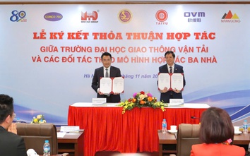 Trường Đại học Giao thông Vận tải ký kết hợp tác đào tạo nhân lực chất lượng cao