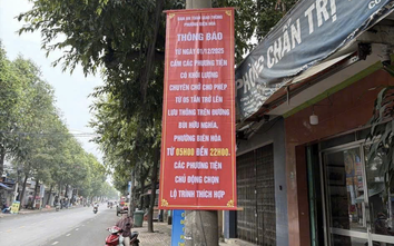 Từ 1/12, cấm xe tải 5 tấn vào đường Bùi Hữu Nghĩa nối Đồng Nai - TP.HCM từ 5h-22h