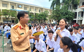 Thái Nguyên: Ý thức học sinh thay đổi rõ rệt nhờ tuyên truyền an toàn giao thông đường bộ