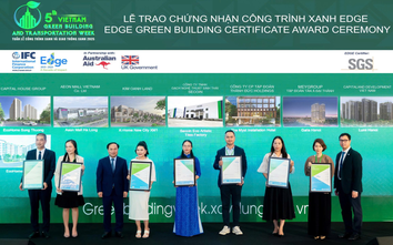 Hai dự án nhà ở xã hội của Capital House được vinh danh công trình xanh quốc tế EDGE