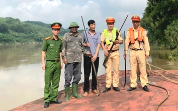 Cảnh sát giao thông Lào Cai truy quét người đánh bắt cá, săn bắn trái phép trên hồ Thác Bà