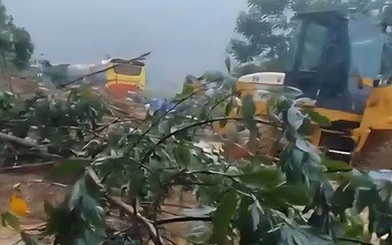 Hàng trăm ô tô mắc kẹt do sạt lở đường Hồ Chí Minh, Trường Sơn Đông