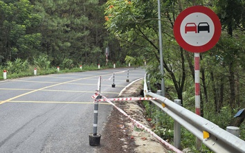 Lâm Đồng: Phân luồng giao thông đèo Mimosa do sạt lở, cấm xe tải từ 15 tấn