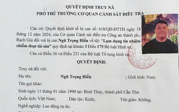 An Giang: Truy nã đối tượng thuê ô tô tự lái rồi bỏ trốn