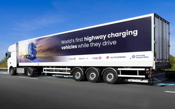 Thử nghiệm cao tốc sạc điện không dây đầu tiên trên thế giới