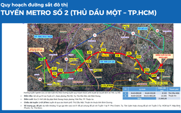 Hai tuyến metro ở Bình Dương (cũ) được ưu tiên đầu tư 5 - 10 năm tới có thông tin gì mới?