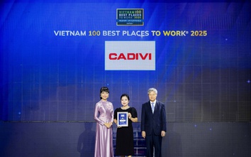 CADIVI giữ vị trí Top 20 “Nơi làm việc tốt nhất Việt Nam 2025”