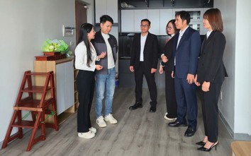 Hàng trăm người lao động nhận nhà mới tại dự án nhà ở xã hội TNG Land