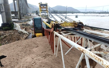 Mưa lũ gây thiệt hại 3 gói thầu cao tốc Quy Nhơn - Chí Thạnh, nguy cơ chậm tiến độ