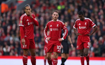 Thua cay đắng trước Nottingham, Liverpool chìm sâu trong khủng hoảng