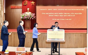 Hà Nội chung tay cùng đồng bào miền Trung, Tây Nguyên vượt lũ