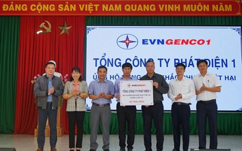 EVNGENCO1 ủng hộ đồng bào Lâm Đồng khắc phục thiệt hại do mưa lũ gây ra