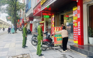 Hà Nội: Tăng cường xử lý hành vi lấn chiếm lòng đường, vỉa hè