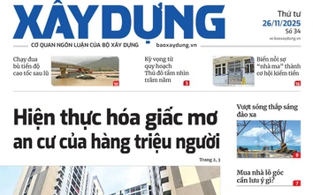 Tin mới nhất, hay nhất trên Báo Xây dựng ngày 26/11/2025