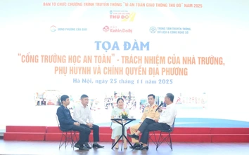 Hà Nội lan tỏa mô hình cổng trường học ATGT tới 126 phường, xã