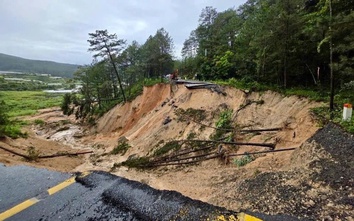 Bộ Xây dựng công bố tình huống khẩn cấp khắc phục hư hỏng trên đường đèo Mimosa