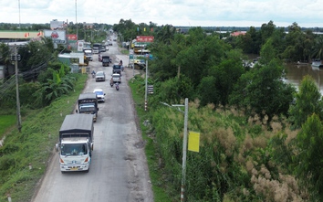 Áp dụng Thông tư 40 để sửa chữa nhanh quốc lộ 62